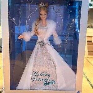 Holiday Visions Winter Fantasy 2003 BARBIE Doll New /box.
